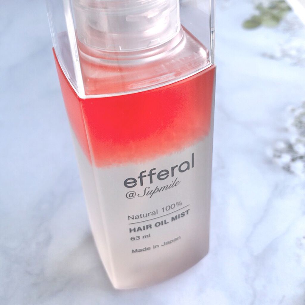 ヘアオイルミスト/efferal/ヘアミストを使ったクチコミ（3枚目）
