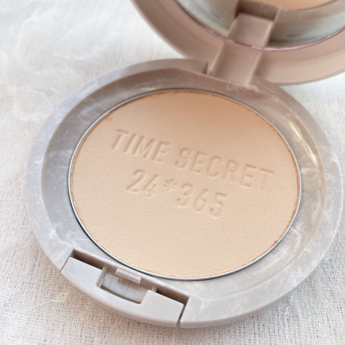 ミネラル 薬用プレストパウダー/TIME SECRET/プレストパウダーを使ったクチコミ(4枚目)