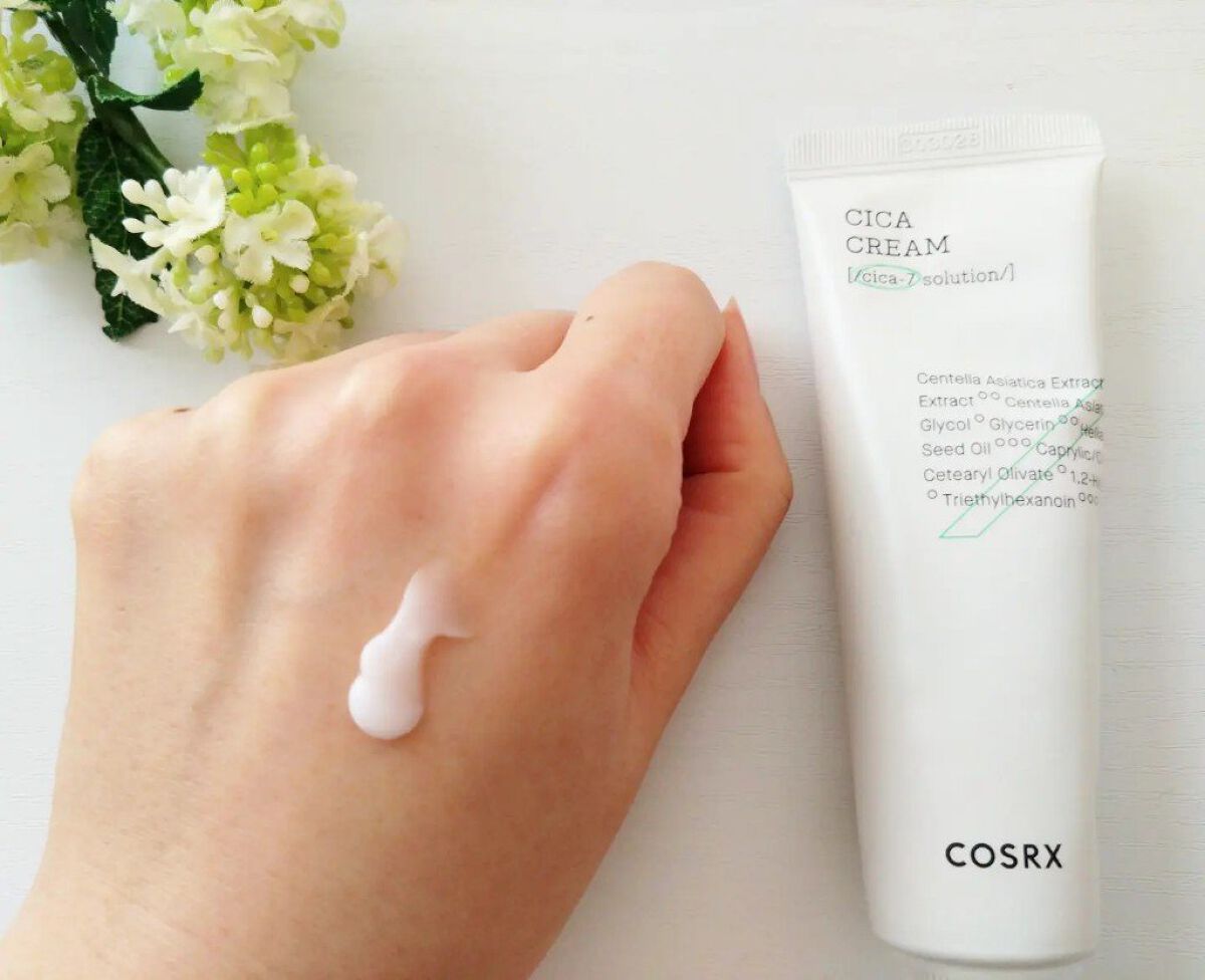 ピュアフィットシカクリーム (Pure Fit Cica Cream)/COSRX/フェイスクリームを使ったクチコミ（2枚目）