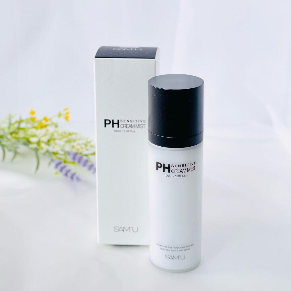 PHセンシティブクリームミスト/SAM'U/ミスト状化粧水を使ったクチコミ(1枚目)