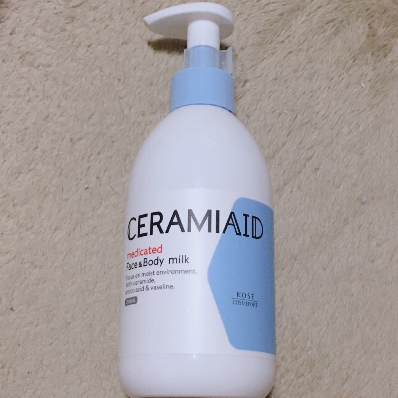 セラミエイド 薬用スキンミルク/セラミエイド/ボディミルクを使ったクチコミ（1枚目）