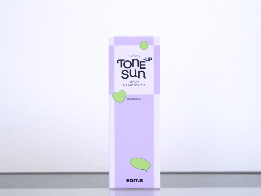 サンデートーンアップサンセラム/EDIT.B/美容液を使ったクチコミ（1枚目）