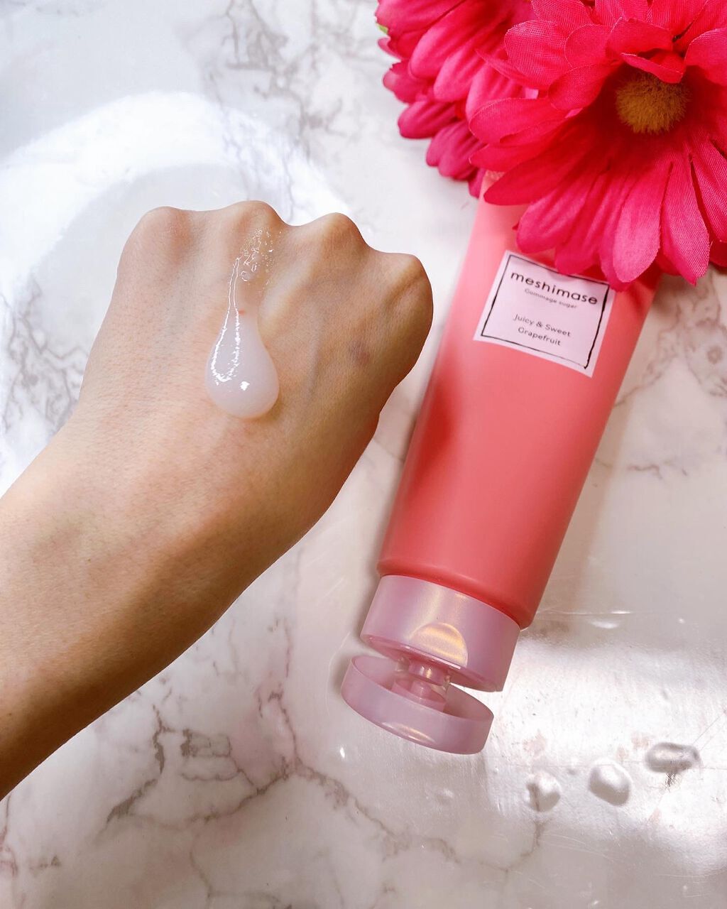 ゴマージュシュガー/meshimase/ボディスクラブを使ったクチコミ(2枚目)