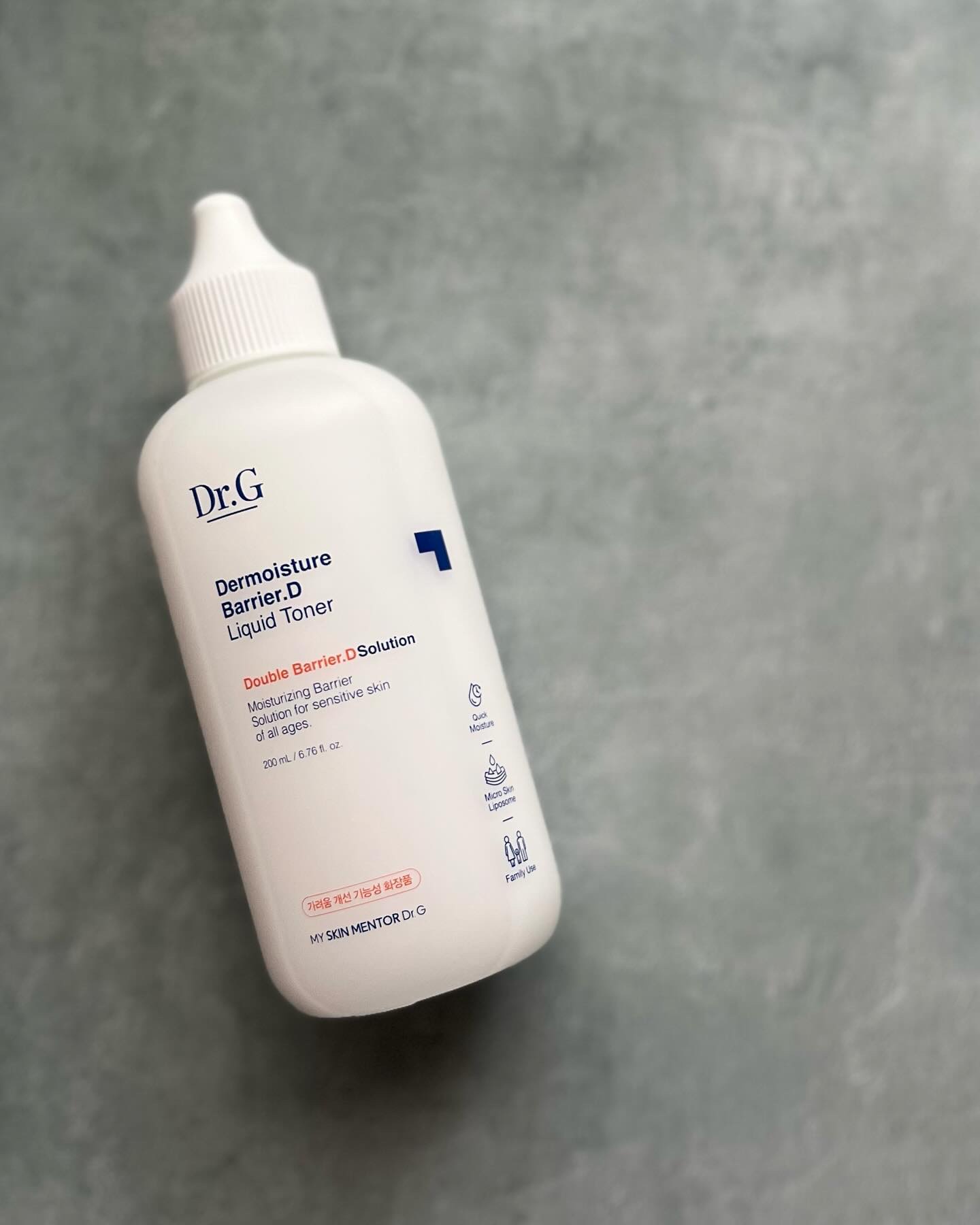ザモイスチャーバリアDリキッドトナー/Dr.G/化粧水を使ったクチコミ（1枚目）