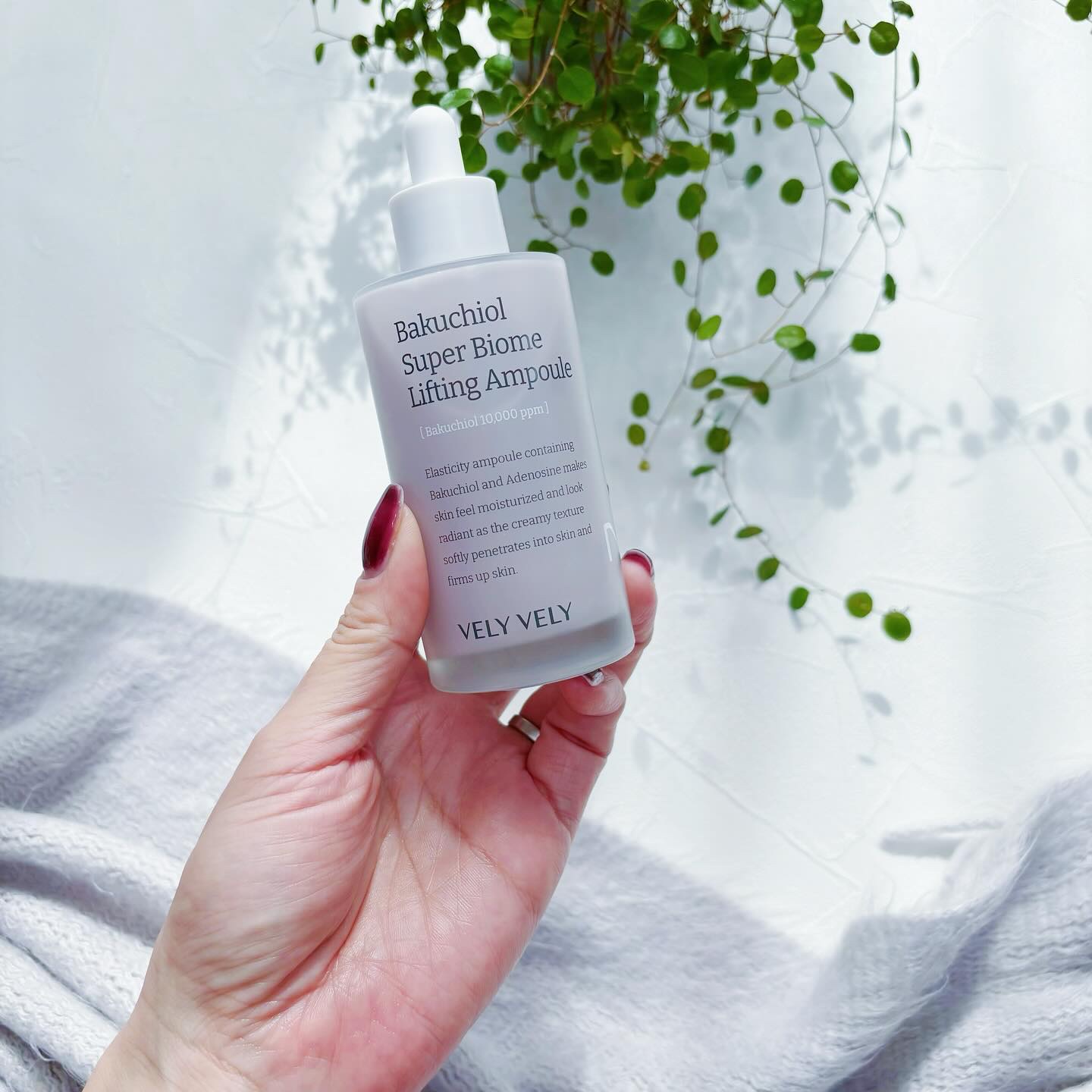 バクチオールスーパーバイオーム リフティングアンプル/VELY VELY/美容液を使ったクチコミ（2枚目）