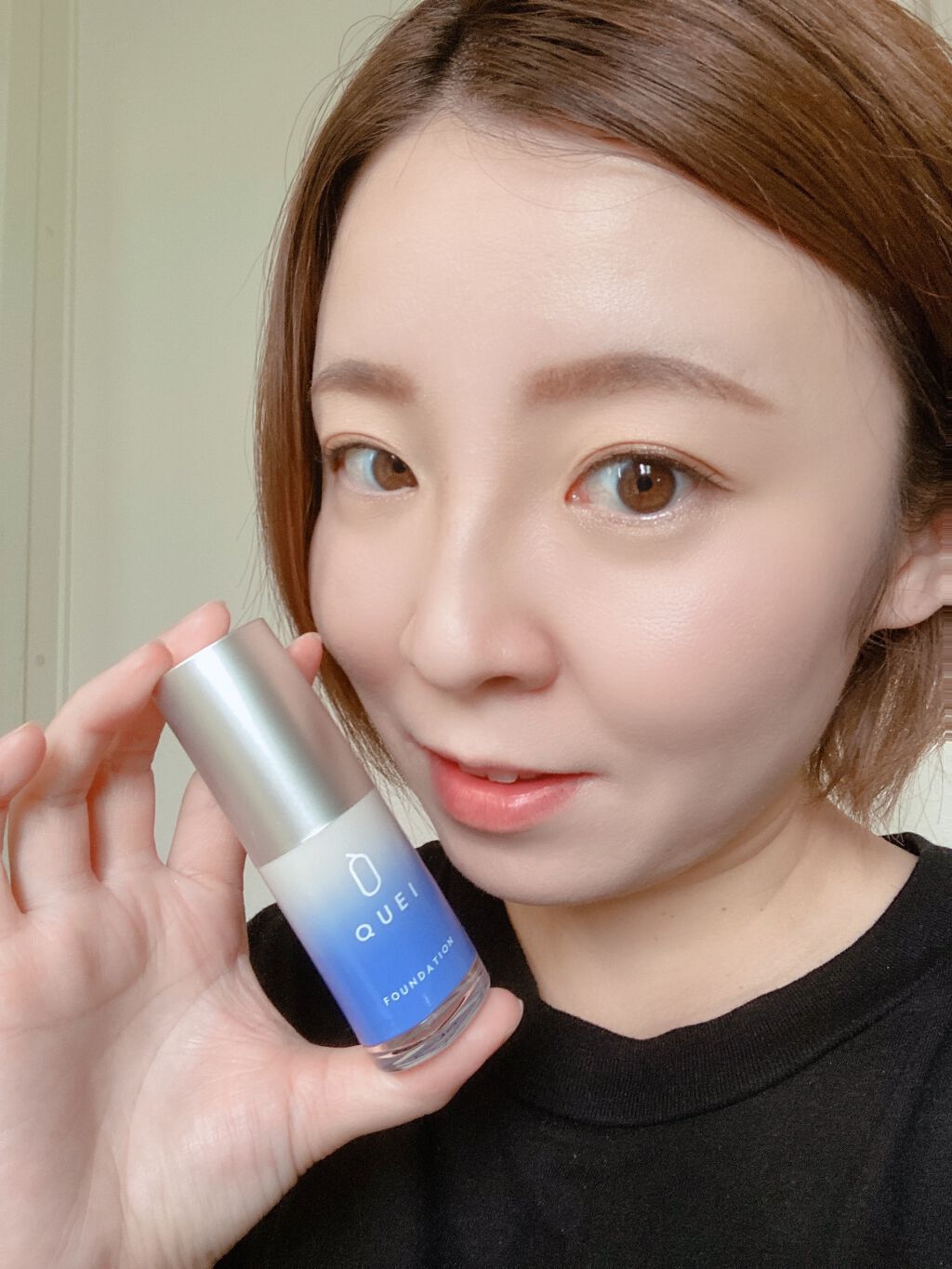 カラーチェンジファンデーション/QUEI/クリーム・エマルジョンファンデーションを使ったクチコミ(5枚目)