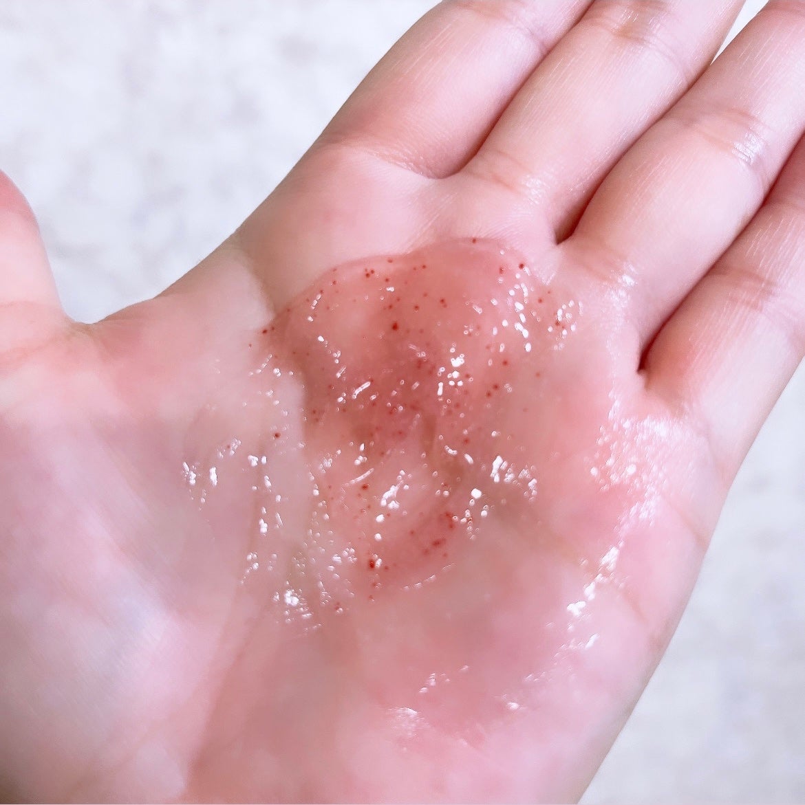 フェイスポリッシャー コンフォーティング・ローズ/SABON/スクラブ・ゴマージュを使ったクチコミ(3枚目)