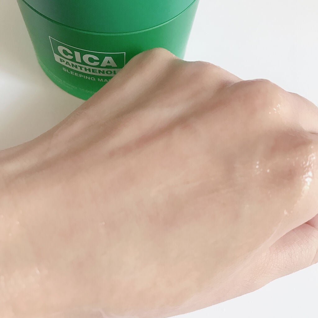 シカパンテノールスリーピングマスク/SNP/フェイスクリームを使ったクチコミ(6枚目)