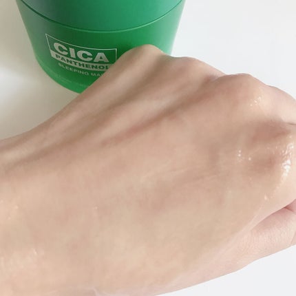 シカパンテノールスリーピングマスク/SNP/フェイスクリームを使ったクチコミ(6枚目)