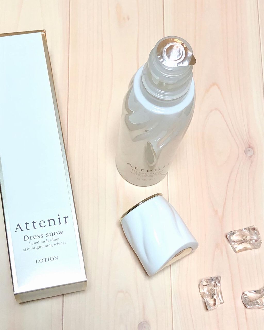 ドレススノー ローション【医薬部外品】 /アテニア/化粧水を使ったクチコミ(2枚目)