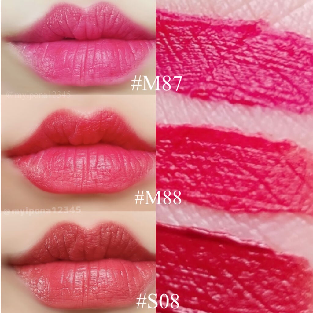 HEXZEヴェルベットマットリップグロス/HEXZE(ヘックスゼ)/リップグロスを使ったクチコミ(3枚目)