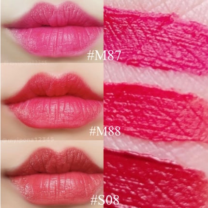 HEXZEヴェルベットマットリップグロス/HEXZE(ヘックスゼ)/リップグロスを使ったクチコミ(3枚目)