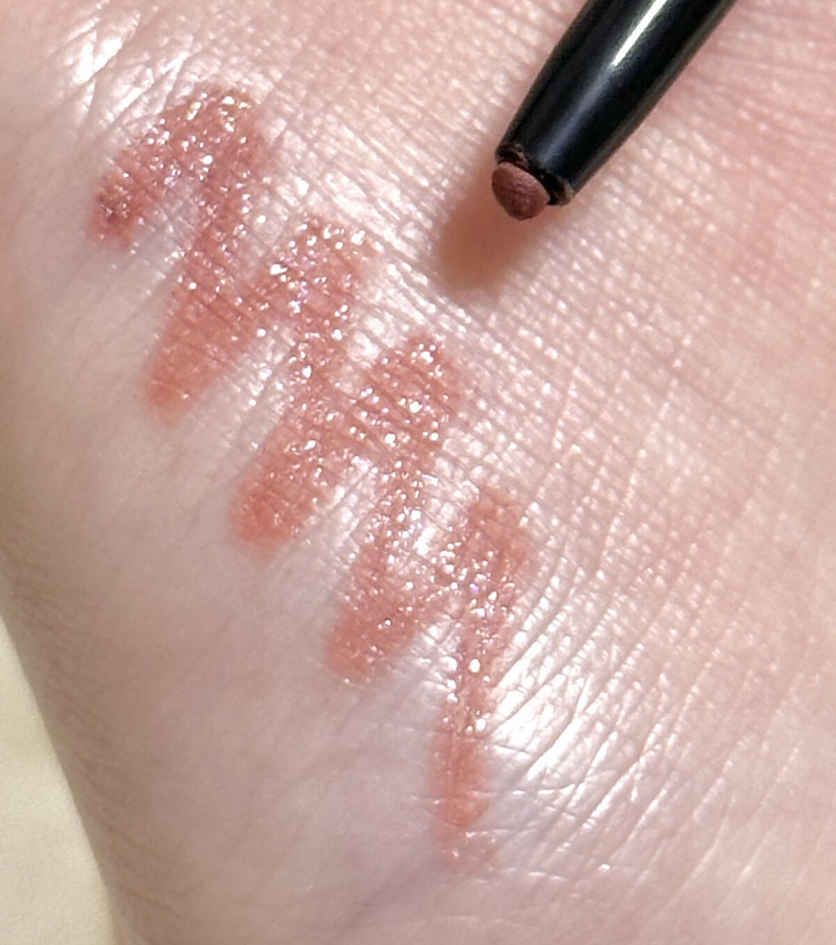 ジェルアイライナーa (TOKYO GIRLS COLLECTION) スモーキーピンク/U R GLAM/ジェルアイライナーを使ったクチコミ（2枚目）