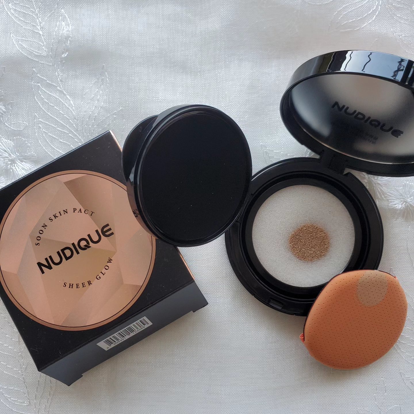 グロウクッションファンデーション/NUDIQUE/クッションファンデーションを使ったクチコミ（3枚目）