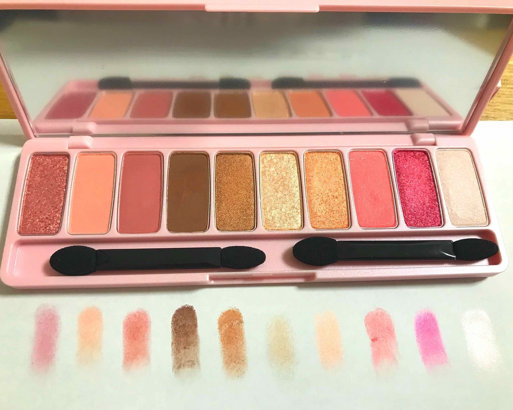 プレイカラー アイシャドウ/ETUDE/アイシャドウパレットを使ったクチコミ（3枚目）