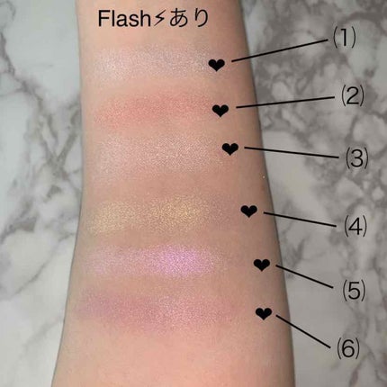 デンジャーコントロール アイシャドーパレット/NARS/アイシャドウパレットを使ったクチコミ(4枚目)