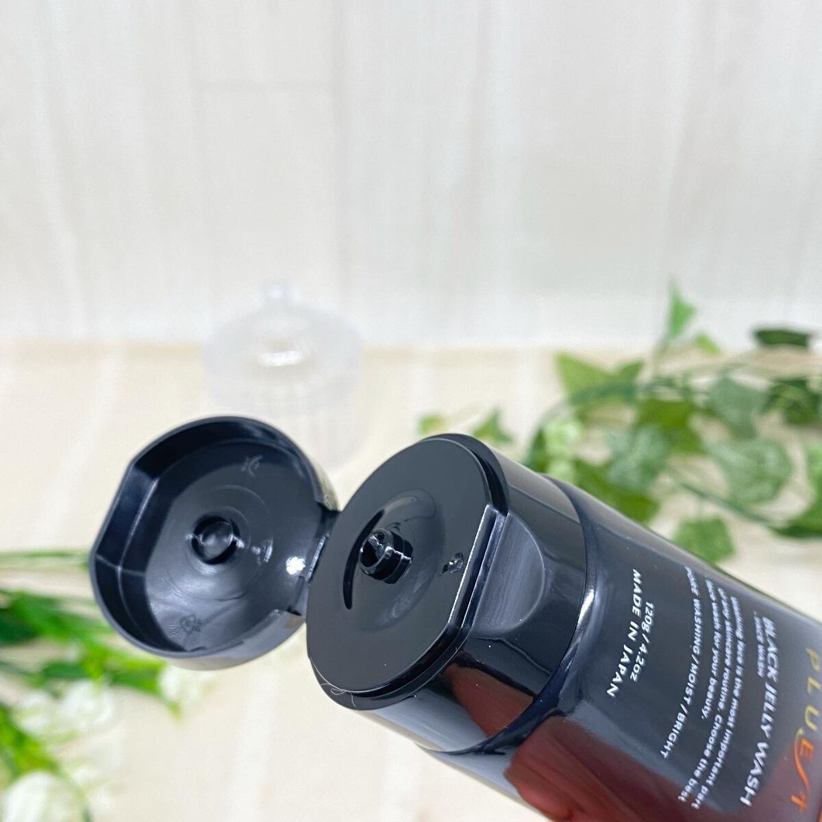 BLACK JELLY WASH(ブラックジェリーウォッシュ)/PLUEST/その他洗顔料を使ったクチコミ(2枚目)