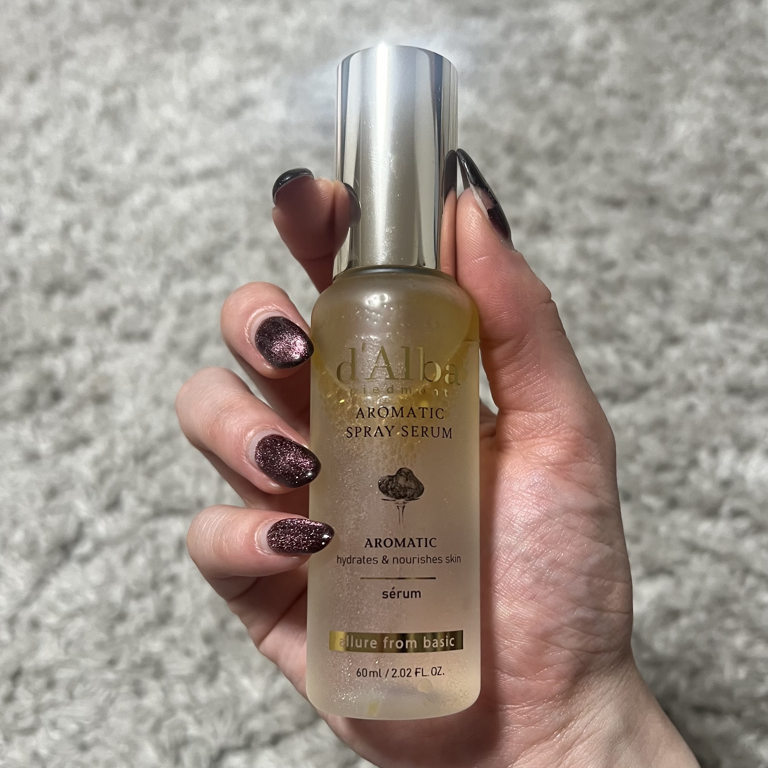 ダルバ ホワイトトリュフファーストスプレーセラム/ダルバ/ミスト状化粧水を使ったクチコミ（1枚目）