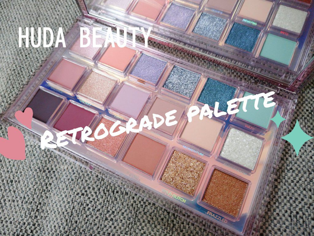 MERCURY RETROGRADE/Huda Beauty/アイシャドウパレットを使ったクチコミ(1枚目)