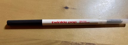 スリムアイブロウペンシル/TWINKLE POP/アイブロウペンシルを使ったクチコミ(2枚目)