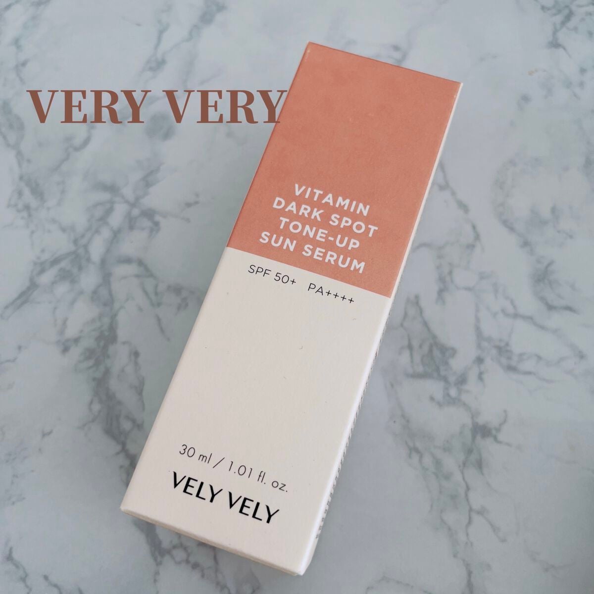 ビタミントーンアップサンセラム/VELY VELY/日焼け止めローションを使ったクチコミ(2枚目)