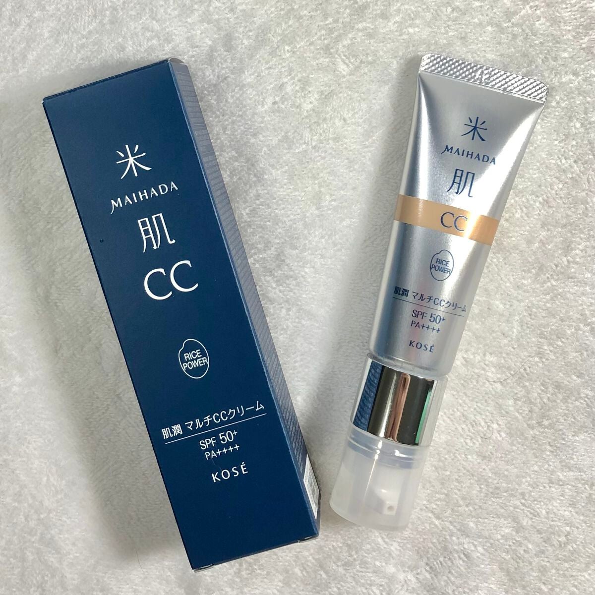 肌潤 マルチCCクリーム/米肌/CCクリームを使ったクチコミ(1枚目)