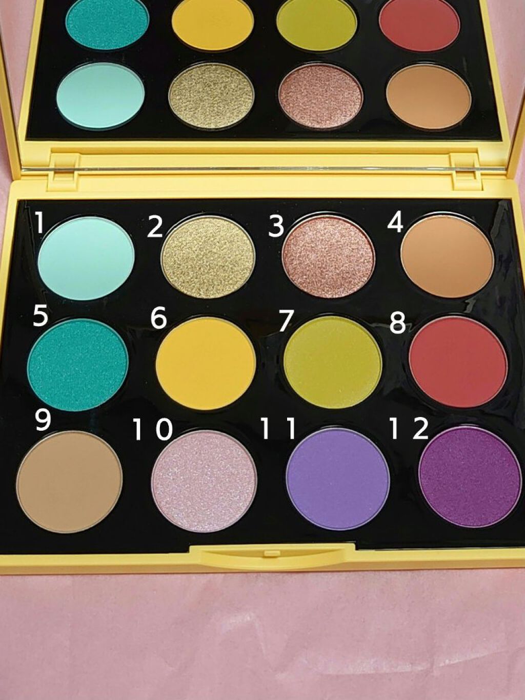 スモール アイシャドウ × 12 (ボタニック パニック)/M・A・C/アイシャドウパレットを使ったクチコミ（2枚目）