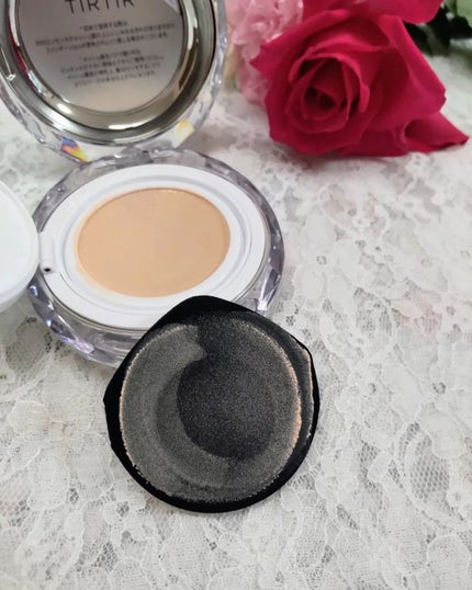 マスクフィット クリスタルメッシュクッション/TIRTIR(ティルティル)/クッションファンデーションを使ったクチコミ(4枚目)