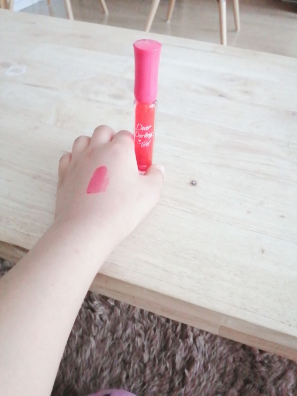 ディアダーリン ウォータージェルティント/ETUDE/リップティントを使ったクチコミ(1枚目)