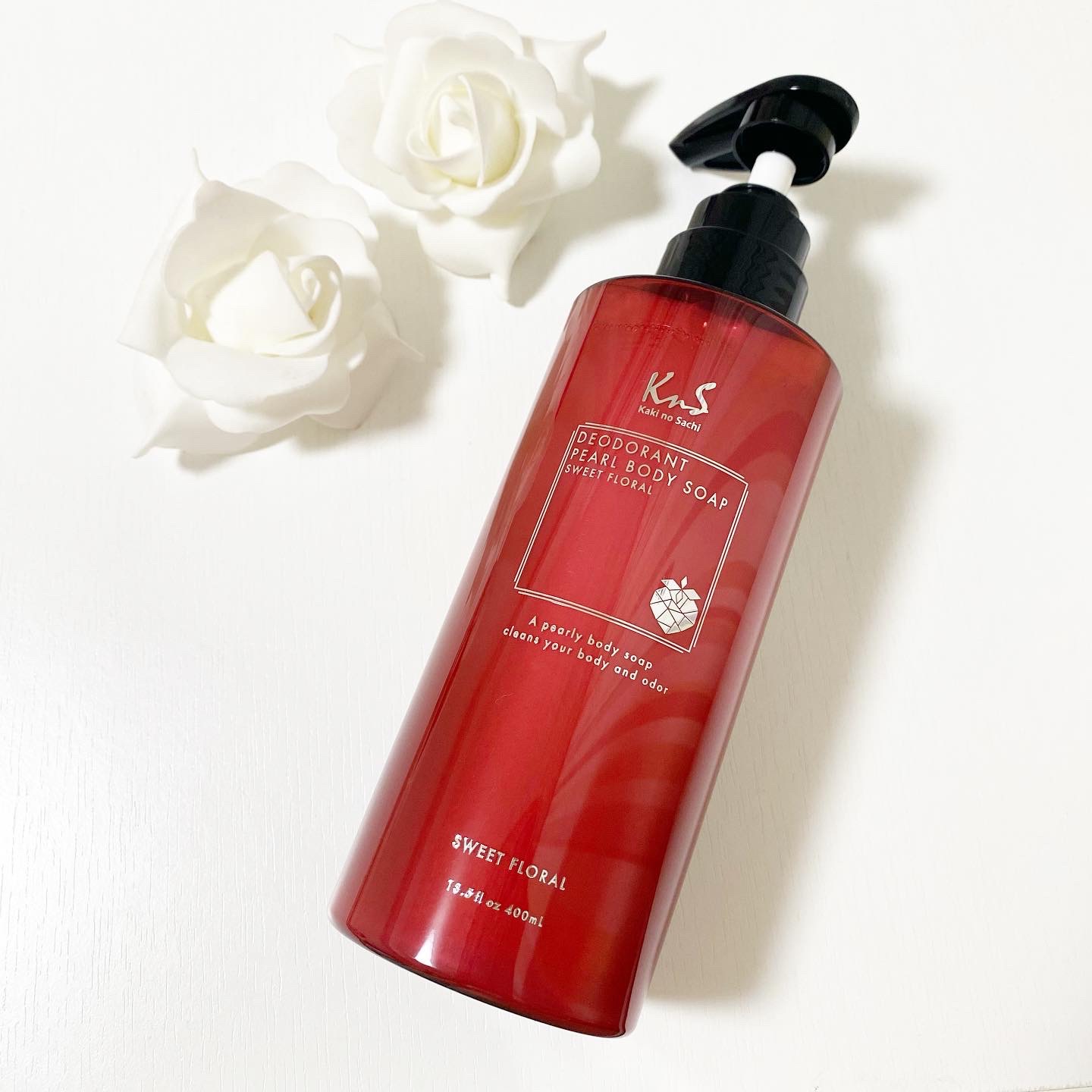 柿のさち KnS パールボディソープ/マックス/ボディソープを使ったクチコミ（1枚目）