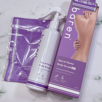 スパアットホームあかすり&ボディピーリングスプレー/BAREN/ボディスクラブを使ったクチコミ(4枚目)