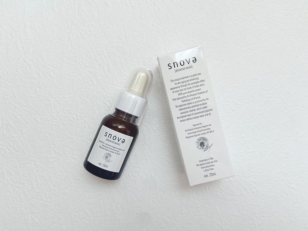 プラツェンタール エキストレ/スノーヴァ/美容液を使ったクチコミ（1枚目）