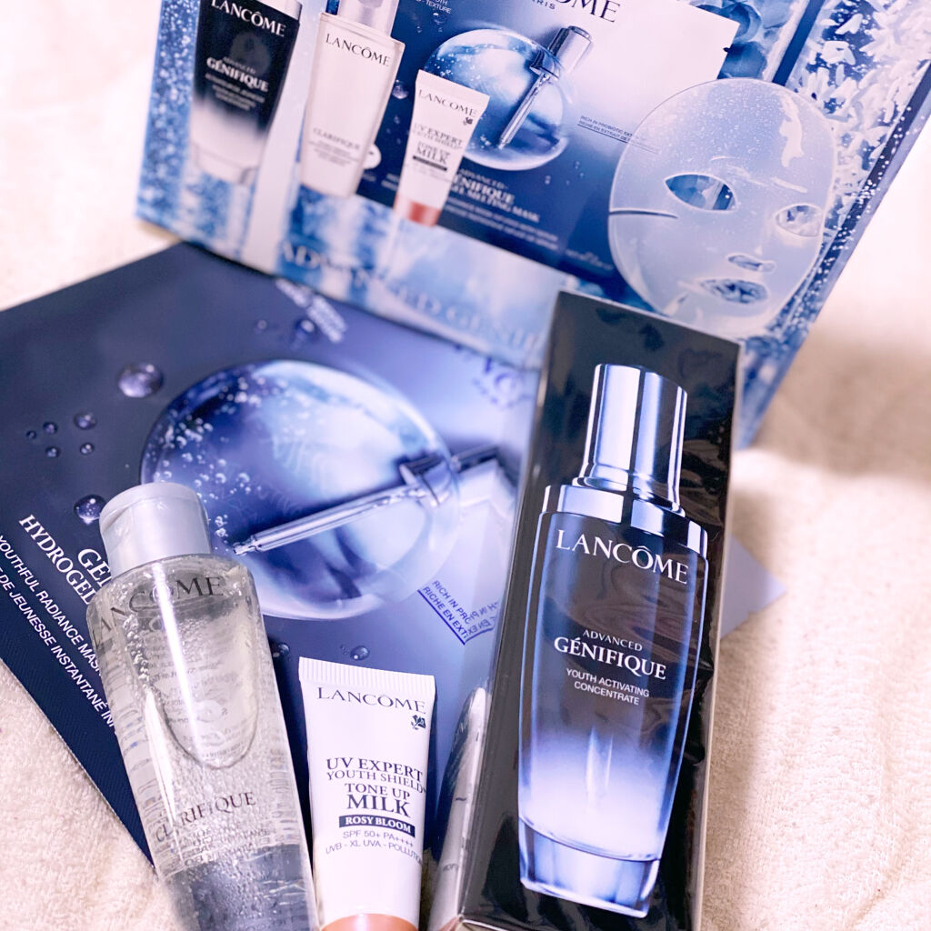 ジェニフィック キット 50ml/LANCOME/スキンケアキットを使ったクチコミ（1枚目）