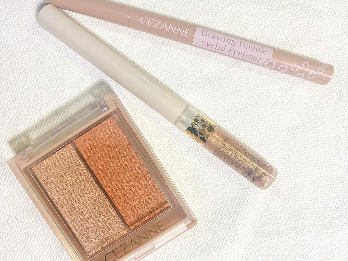 フェイスグロウカラー/CEZANNE/クリームハイライトを使ったクチコミ（1枚目）