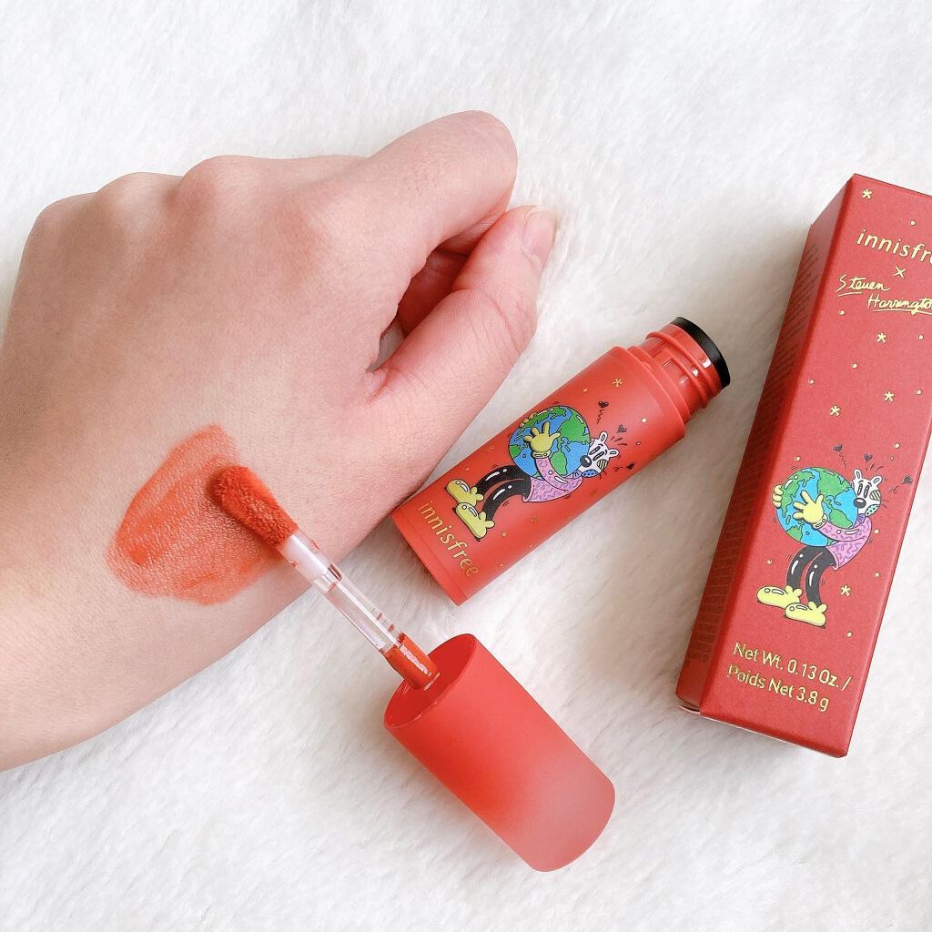 エアリー トゥインクル アイパレット 2021 Green Holidays Edition/innisfree/アイシャドウパレットを使ったクチコミ(8枚目)