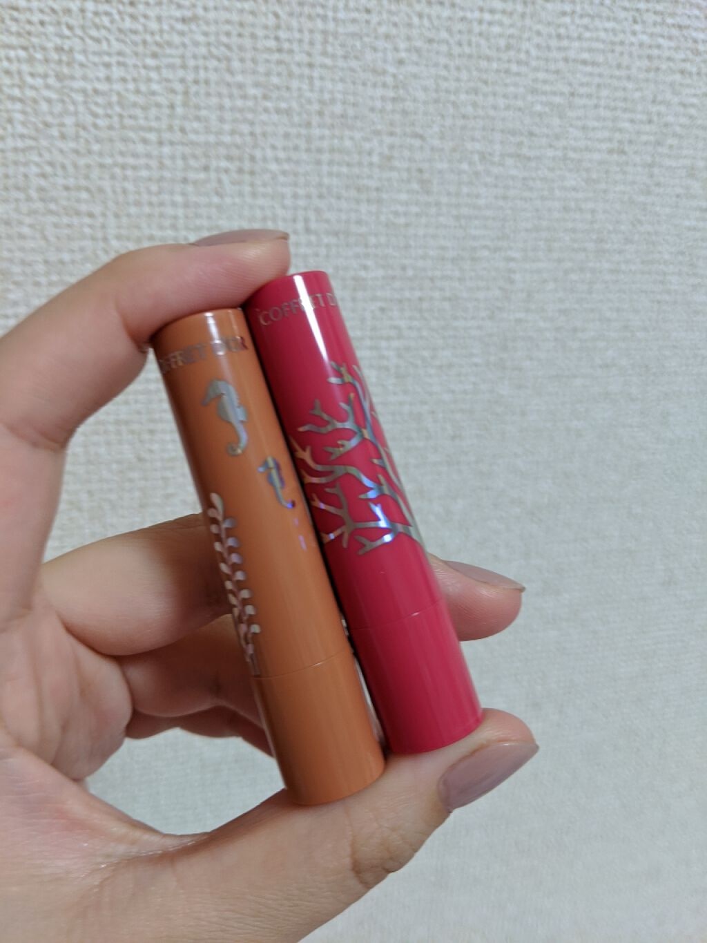 アクアシャインミニルージュ/コフレドール/口紅を使ったクチコミ(1枚目)