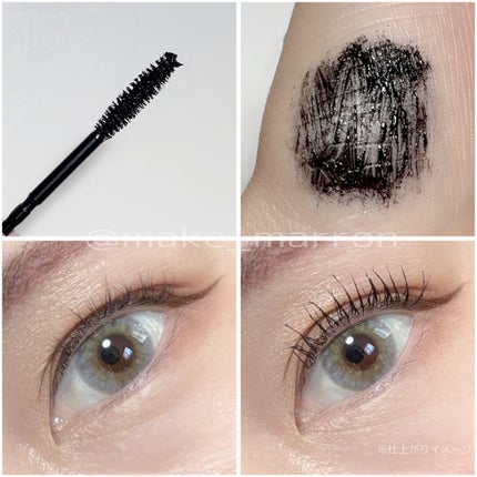 まつパ級 フィルム マスカラ (ロング&ボリューム)/FASIO/マスカラを使ったクチコミ(2枚目)