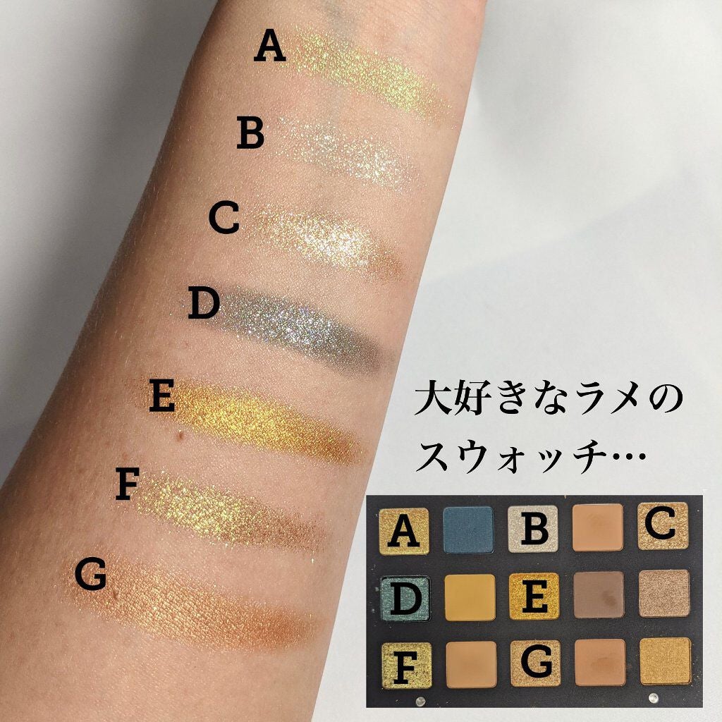 ナターシャ デノナ ゴールド パレット/Natasha Denona/アイシャドウパレットを使ったクチコミ(2枚目)