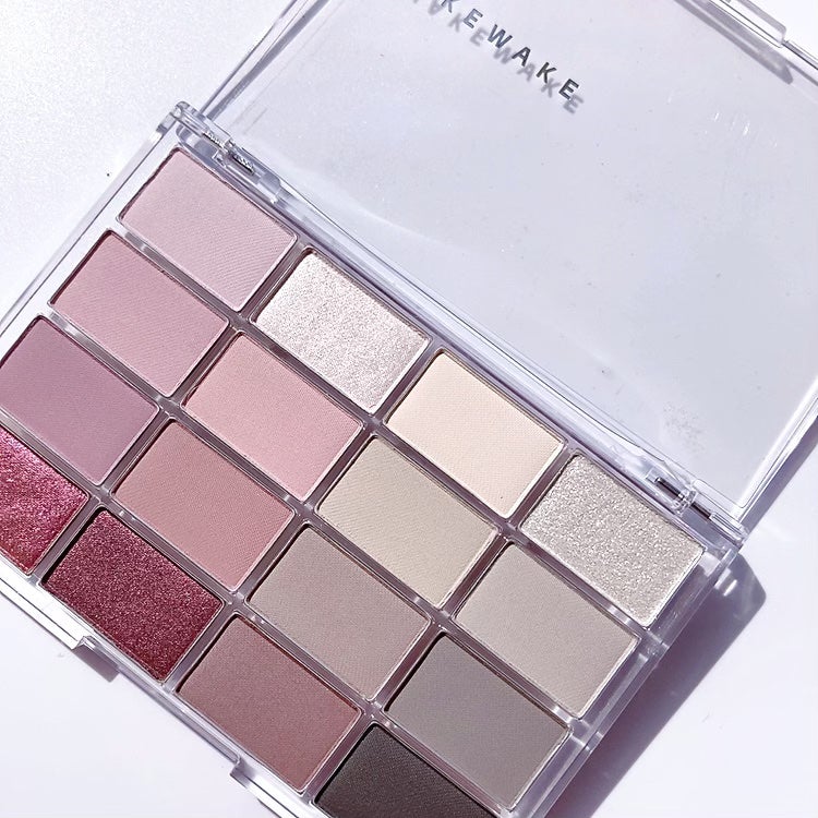 ソフトブラーリングアイパレット/wakemake/アイシャドウパレットを使ったクチコミ(2枚目)