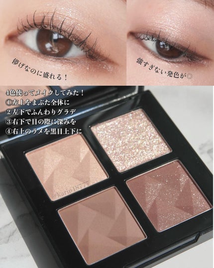 アイスカルプト/shu uemura/アイシャドウパレットを使ったクチコミ(4枚目)