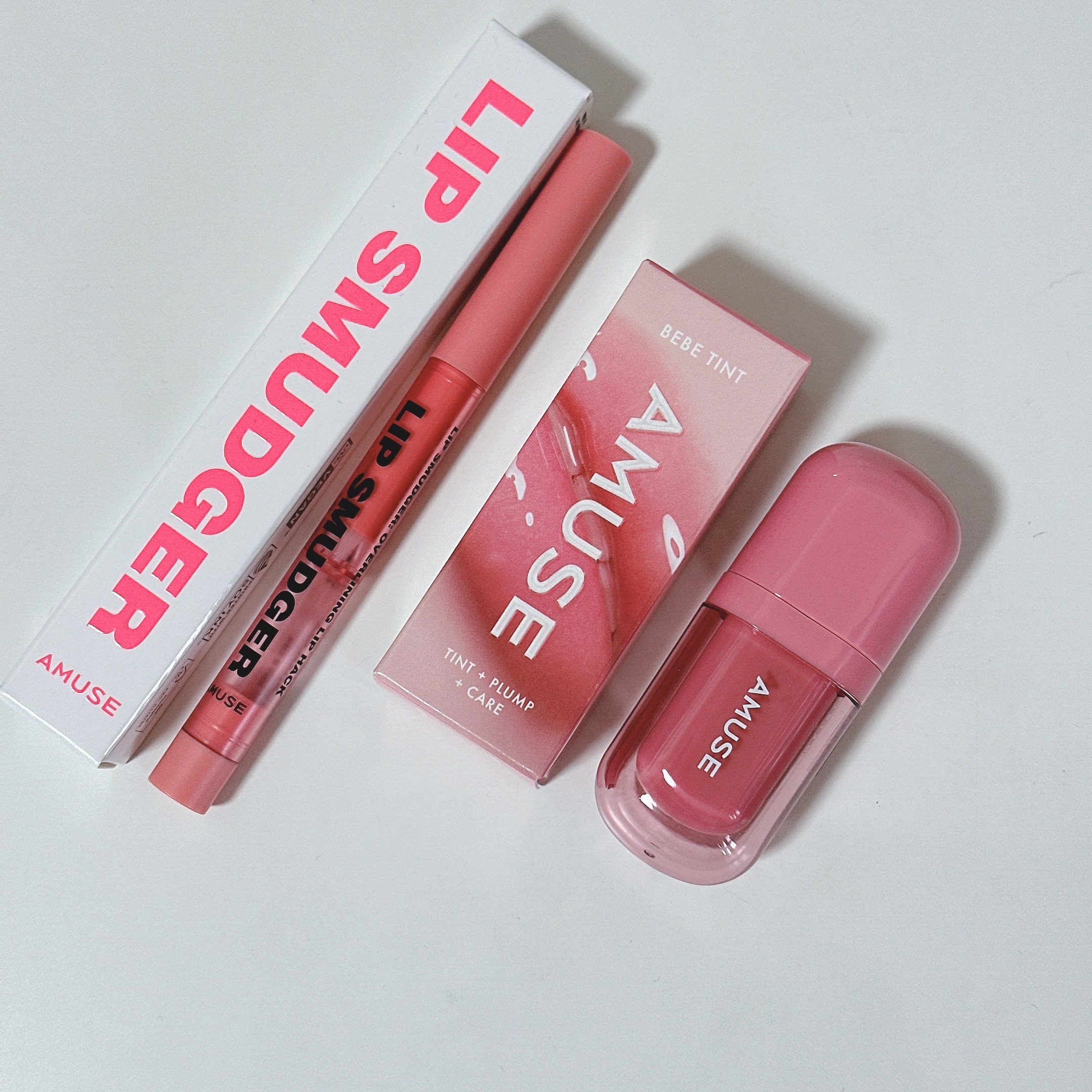 リップスマッジャー 02 ローズ/AMUSE/リップライナーを使ったクチコミ（1枚目）