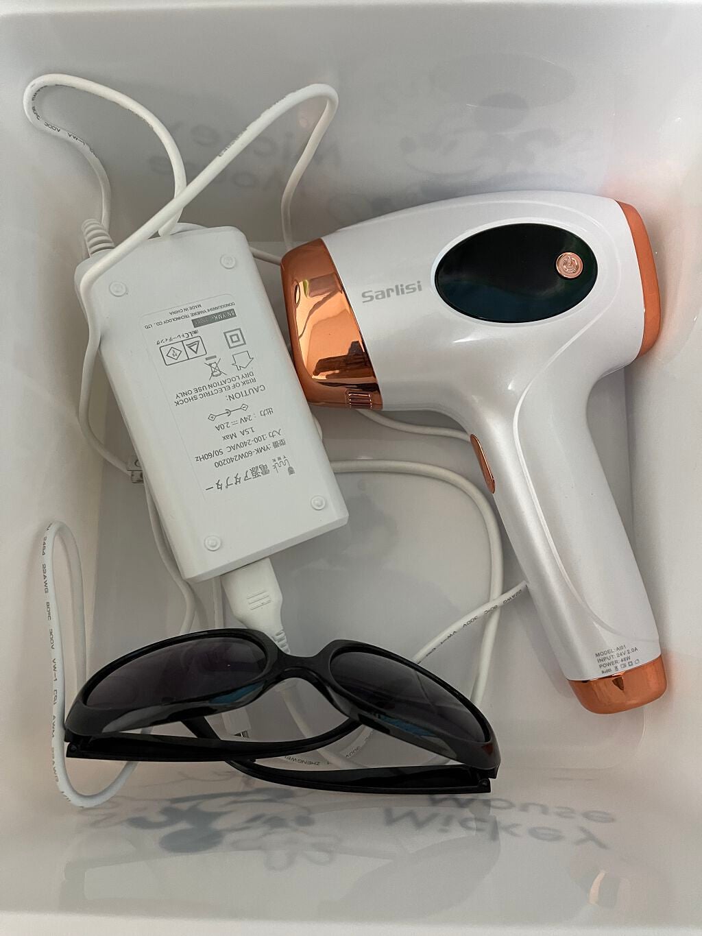 光脱毛器 VIO/Sarlisi/家庭用脱毛器を使ったクチコミ(1枚目)