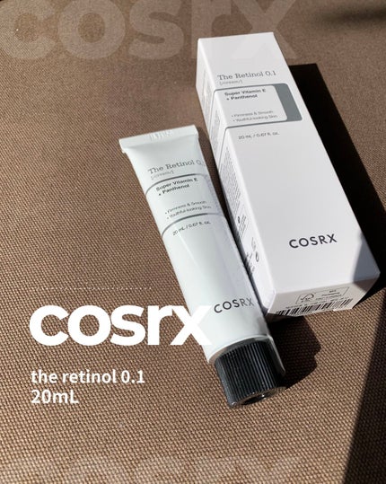 RXザ・レチノール0.1クリーム/COSRX/フェイスクリームを使ったクチコミ(1枚目)