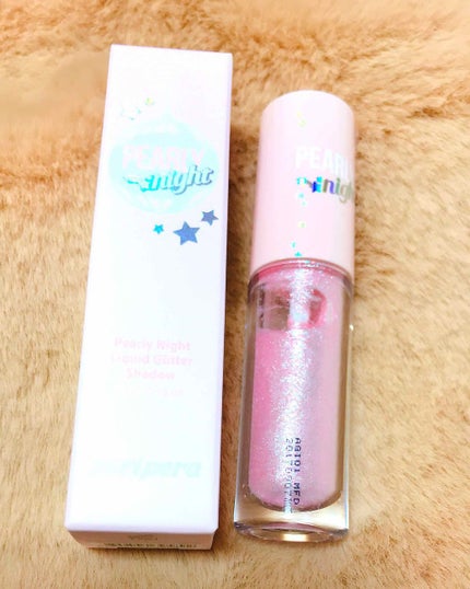 シュガー トゥインクル リキッド シャドウ/PERIPERA/リキッドアイシャドウを使ったクチコミ(1枚目)