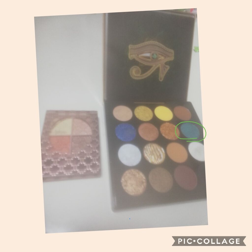 大英博物館 エジプトシリーズ アイシャドウパレット/ZEESEA/アイシャドウパレットを使ったクチコミ(2枚目)