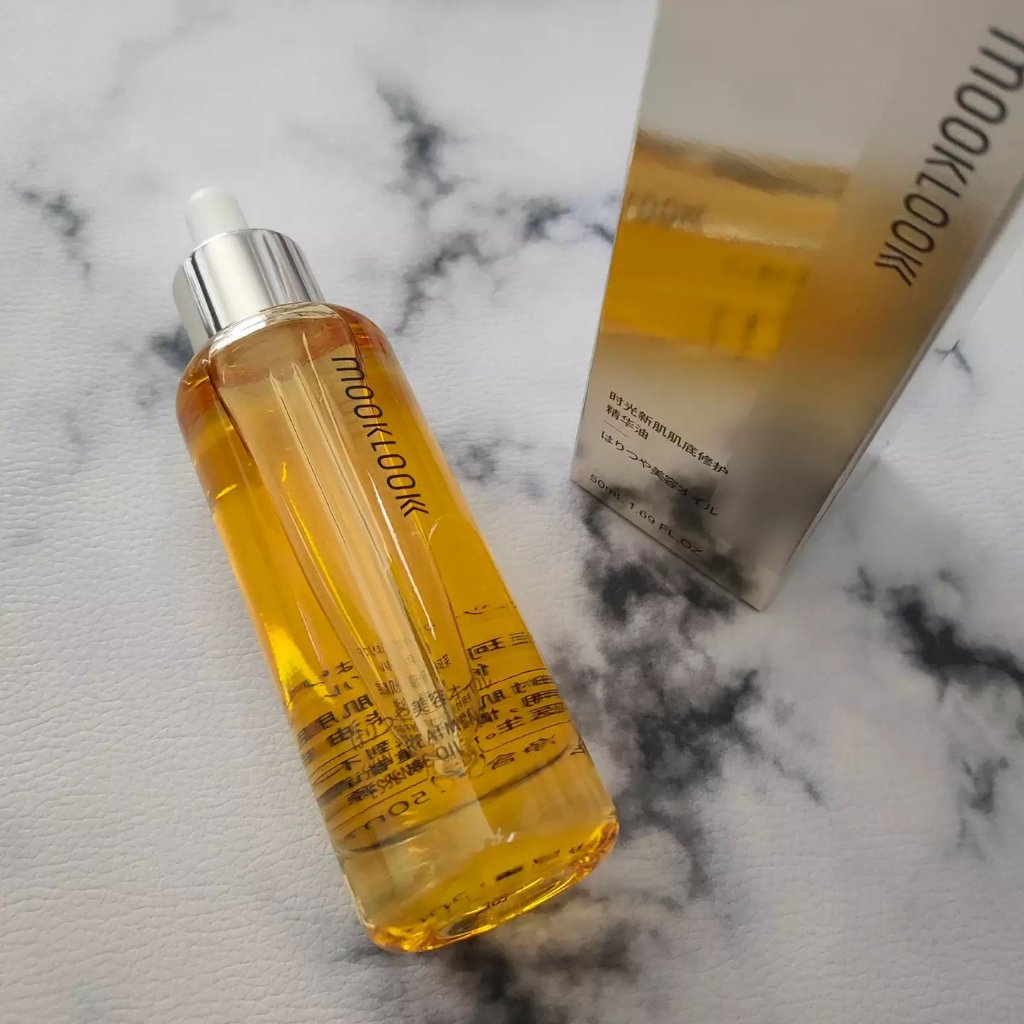 グローリングタイムオイル/MOOKLOOK/フェイスオイルを使ったクチコミ（1枚目）