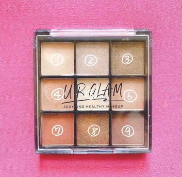 UR GLAM　BLOOMING EYE COLOR PALETTE/U R GLAM/パウダーアイシャドウを使ったクチコミ（2枚目）