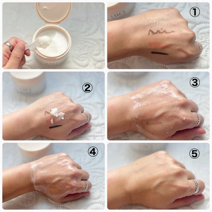 バイオームバリアコラーゲンファーミングクレンジングバーム/UIQ/クレンジングバームを使ったクチコミ(5枚目)