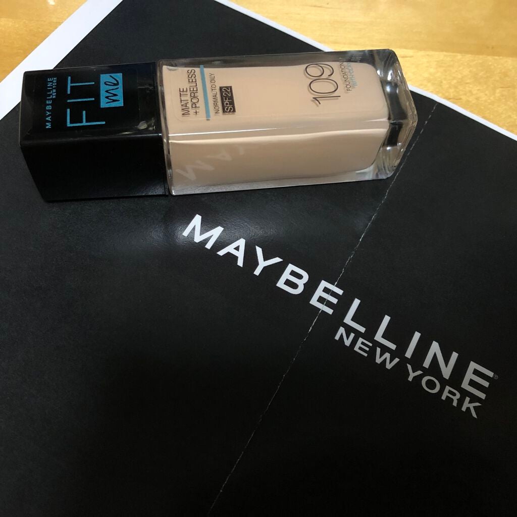 フィットミー リキッドファンデーション R/MAYBELLINE NEW YORK/リキッドファンデーションを使ったクチコミ(1枚目)