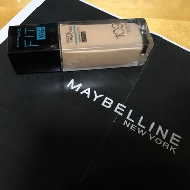 フィットミー リキッドファンデーション R 109/MAYBELLINE NEW YORK/リキッドファンデーションを使ったクチコミ（1枚目）